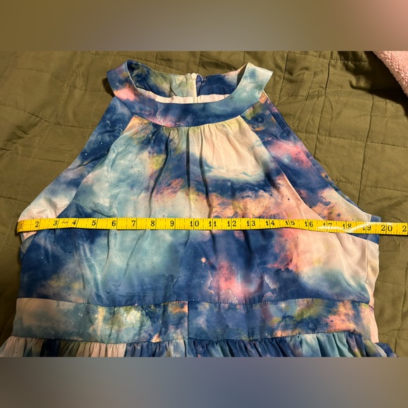 Modcloth Watercolor Galaxy Dress - Picture 6 of 7